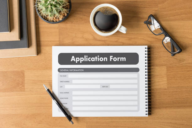 istock business man working on laptop computer use Online Web Job Application Form moniter 868349276