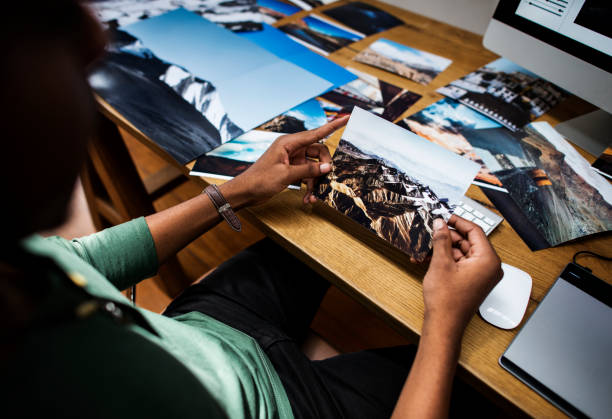 istock Close up of people working 868366046