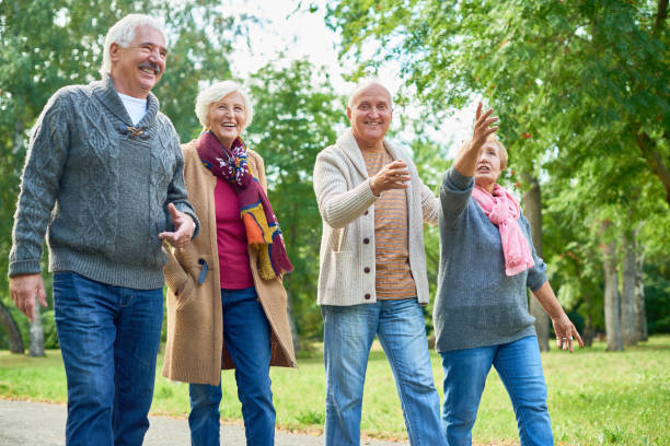 istock Pleasant Walk at Picturesque Park 868377546