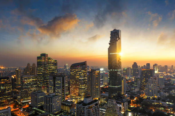 istock Aerial view of Bangkok 868388418