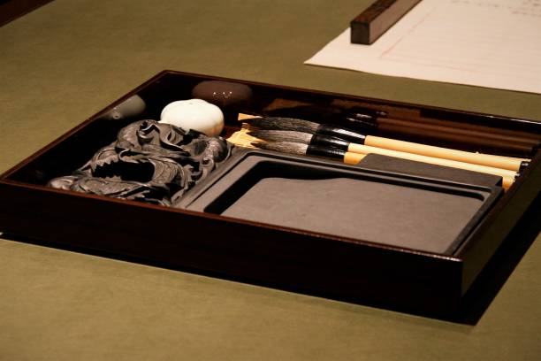 istock Korea brush and ink stone 868389466