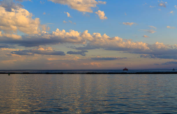 Abendstimmung im Sommer am Bodensee