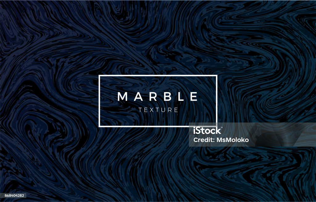 Dark blue marble background. Vector trendy texture Dark blue marble background. Vector trendy texture. Backgrounds stock vector