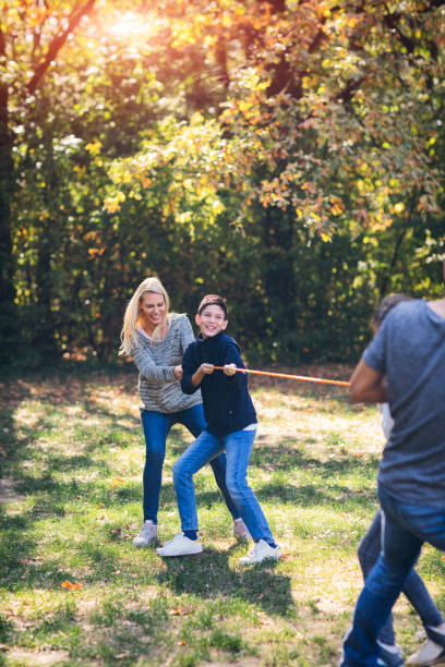 istock Family camping together 868421708