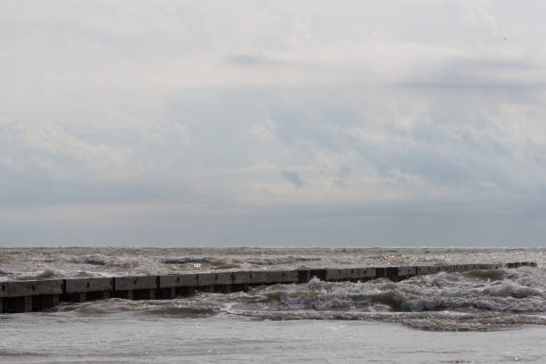 istock seascape at Bibione laguna beach 868422720