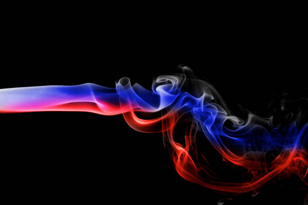 istock Russia national smoke flag 868445864