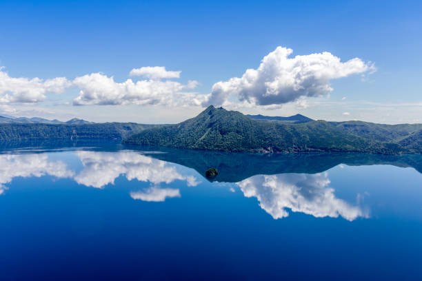 Lake Mashu In Summer Lake Mashu is a lake in Teshikaga Town, Hokkaido,Japan.
national park akan stock pictures, royalty-free photos & images