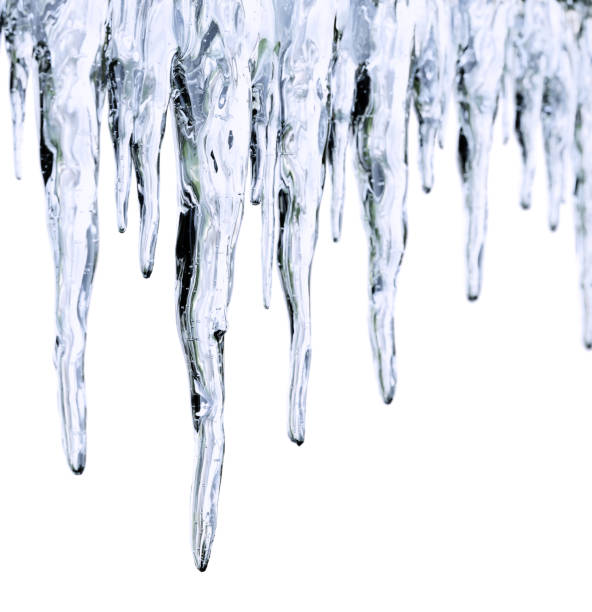 icicles - icicle ice textured arctic ストックフォトと画像