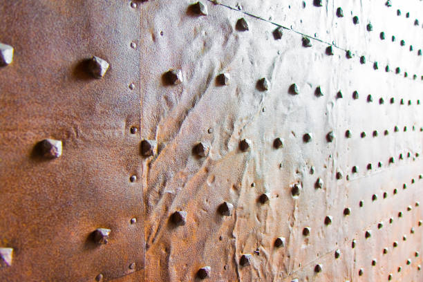 istock Detail of an old iron door - concept image 868481714