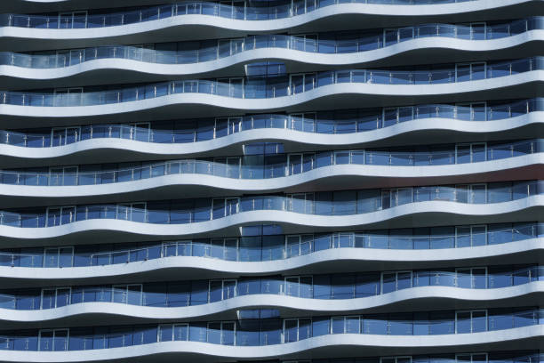 istock Architecture details, Modern Building Glass facade 868484086