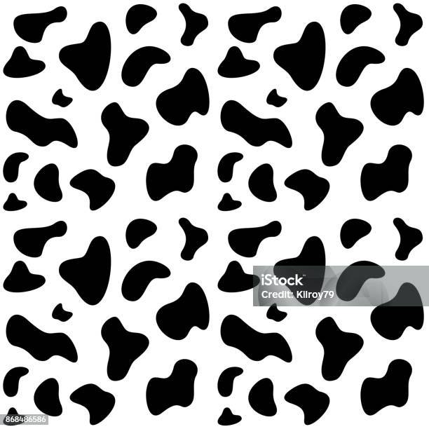 Cow Texture Tile Cow Skin Seamless Repeated Pattern Texture 2x2 Tiles Sample Stock ...
