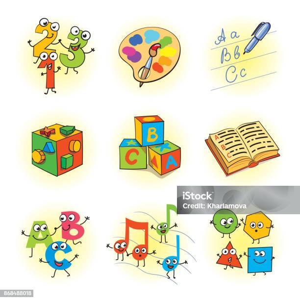 Vetores de Jogos De Lógica Para Crianças e mais imagens de Aprender -  Aprender, Brinquedo, Contar - iStock