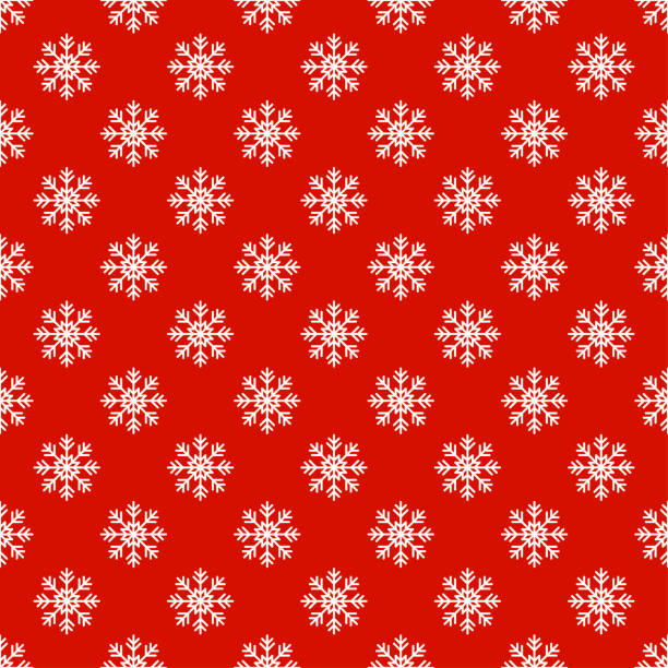 istock Christmas New Year seamless pattern with snowflakes. Holiday background. Snowflakes. Xmas winter trendy decoration. Festive texture. Hand drawn vector illustration. Snow pattern. Wrapping gift paper 868507062