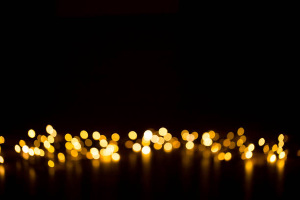 istock Christmas background with light spots and bokeh. 868510864