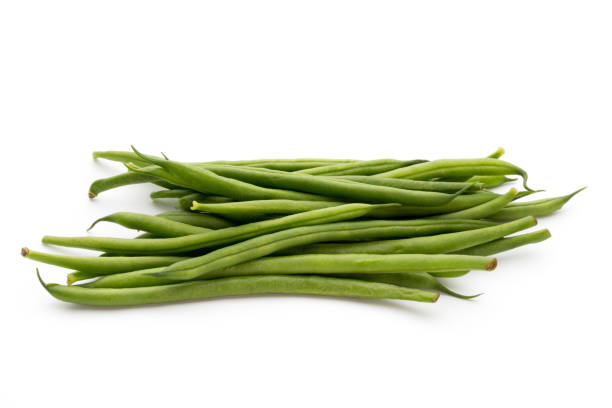 istock Green beans isolated on a white background. 868511364