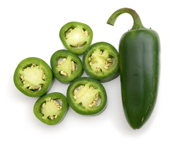 istock Slice of jalapeno mexican peppers 868515618