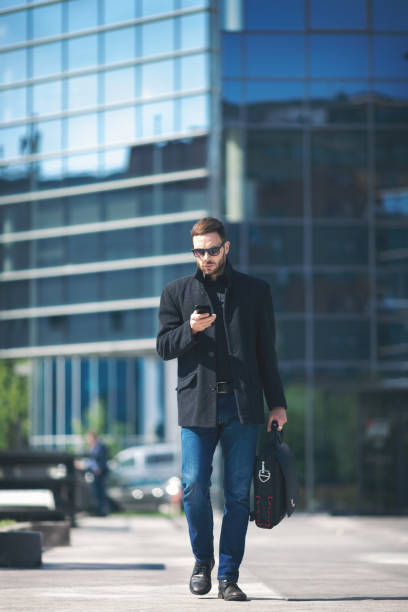istock Young businessman on the move 868522722