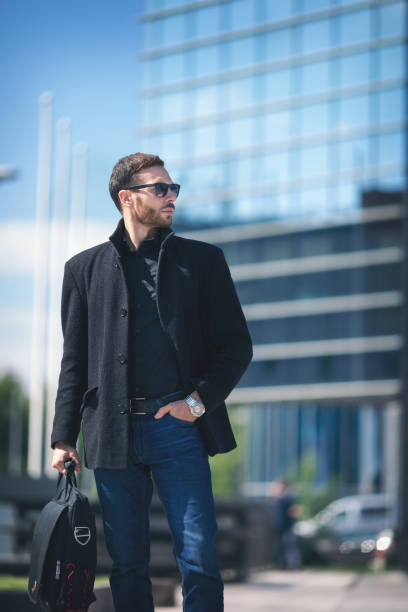 istock Young businessman on the move 868522878