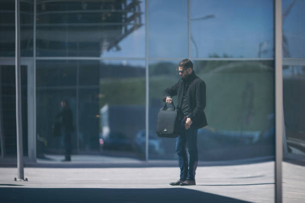 istock Young businessman on the move 868526238
