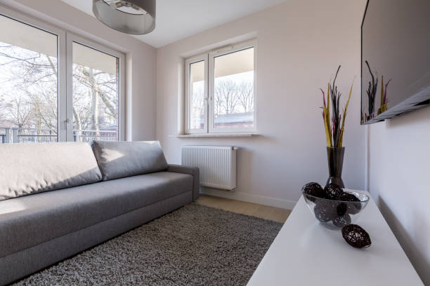 istock Tv living room with couch 868540686
