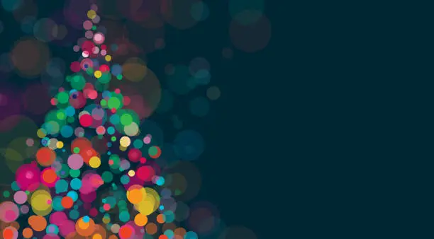 Vector illustration of New Year And Christmas Background Horizontal