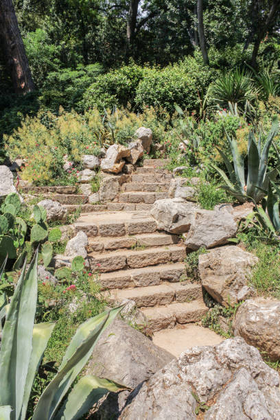 istock Large stones near the stairs. 868564958
