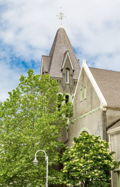 istock Old Village Church in Canada 868568598