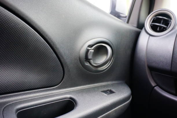 istock Interior panel of the car door 868575906