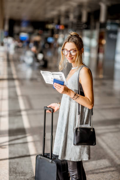 istock Woman at the airport 868579432