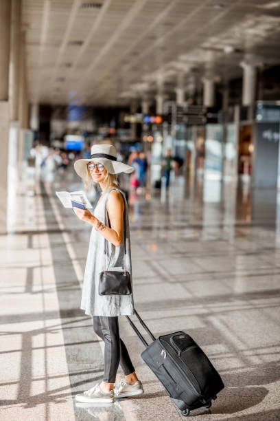istock Woman at the airport 868579528