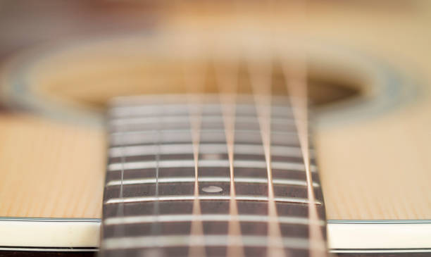 istock Close up image of acoustic guitar 868587862