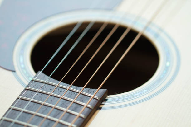 istock Close up image of acoustic guitar 868588198