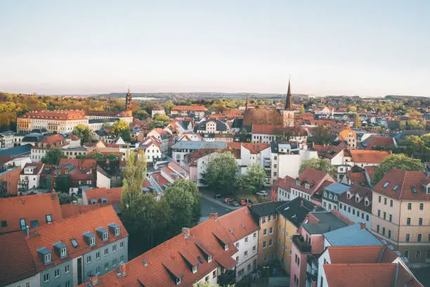 Aerial view of Weimar, Germany