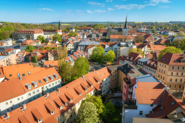 istock Aerial view of Weimar, Germany 868592900