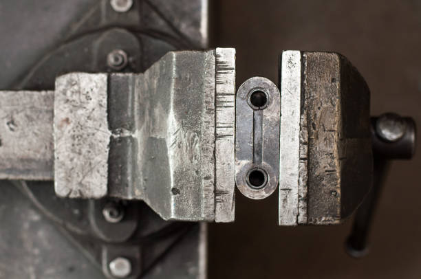 istock Abstract factory construction metall details 868595252