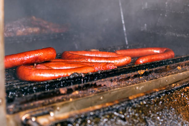 istock Hot Links on the grill 868601674