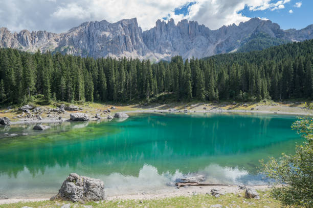 istock Lake Carezza, South Tyrol, Italy 868615306