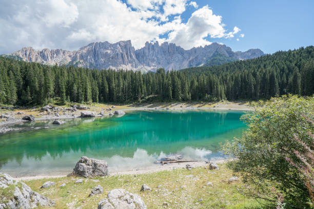 istock Lake Carezza, South Tyrol, Italy 868615428