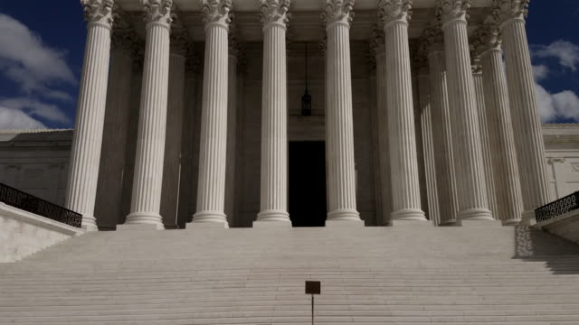 Supreme Court of the United States in Washington, DC - 4k/UHD