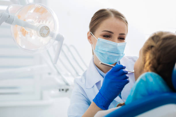 istock Delighted positive doctor looking at her patient 868615750