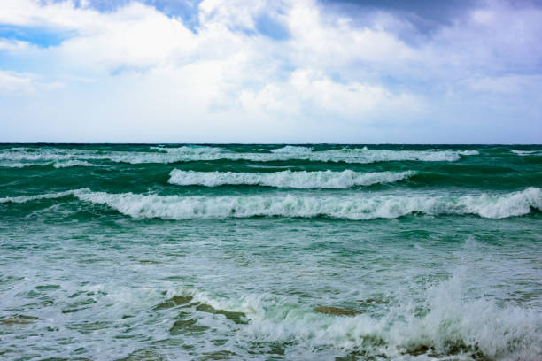 istock Sea thunderstorm cloud hurricane irma Dominican Republic 868624042