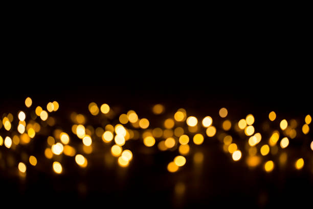 istock Christmas background with light spots and bokeh. 868644178