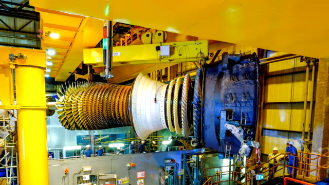 Gas turbine rotor installation in combine cycle powerplant
