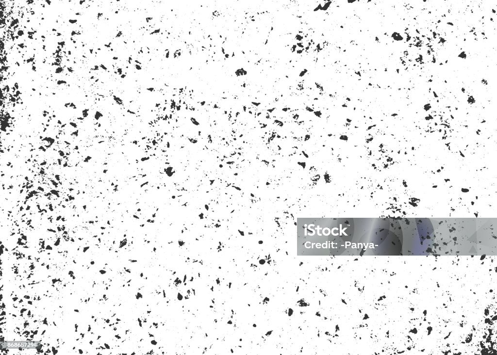 Abstract grunge background. Distress Overlay Texture. Dirty, rough backdrop. Stained, damaged effect. Vector illustration with spots and splatters Eroded stock vector