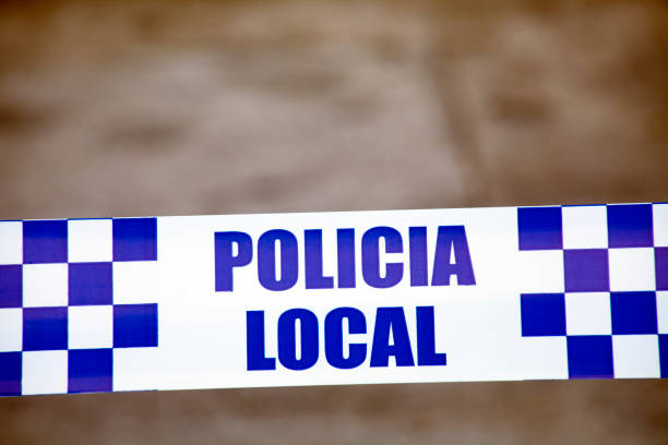 istock Local police line tape 868659158
