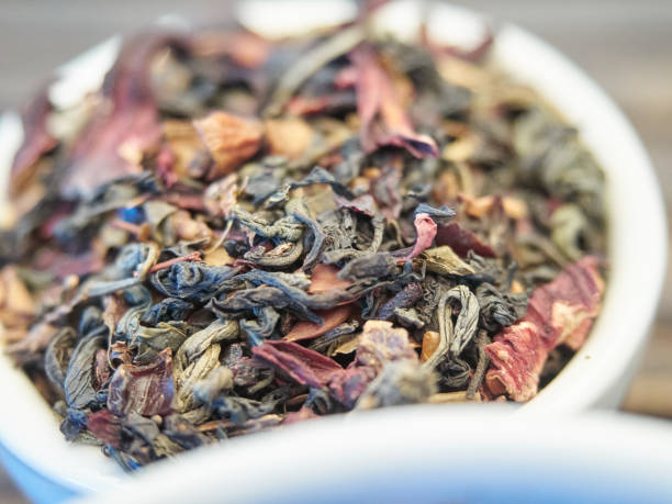 istock Tea of different kinds is poured into light cups. 868685184