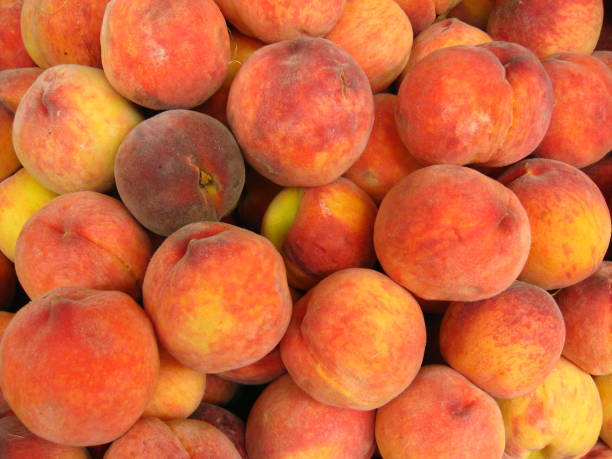 istock Many bright tasty peaches 868688838