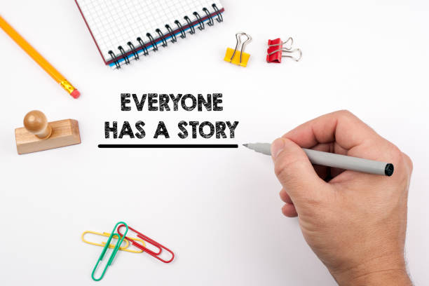 istock Everyone Has a Story. White office desk 868692880