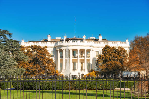 istock The White House at sunset 868695498
