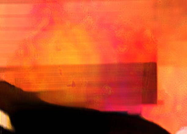 istock Red Purple Yellow Black Line Abstract 868704372